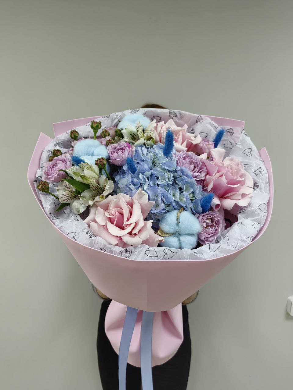 Авторский сборный букет «Нежные грезы»